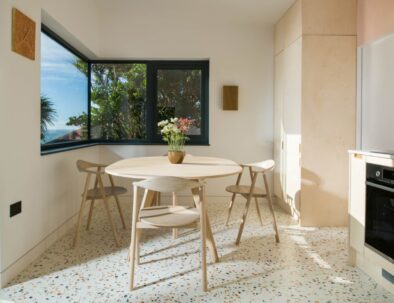 Cornish Chalet Dining Room